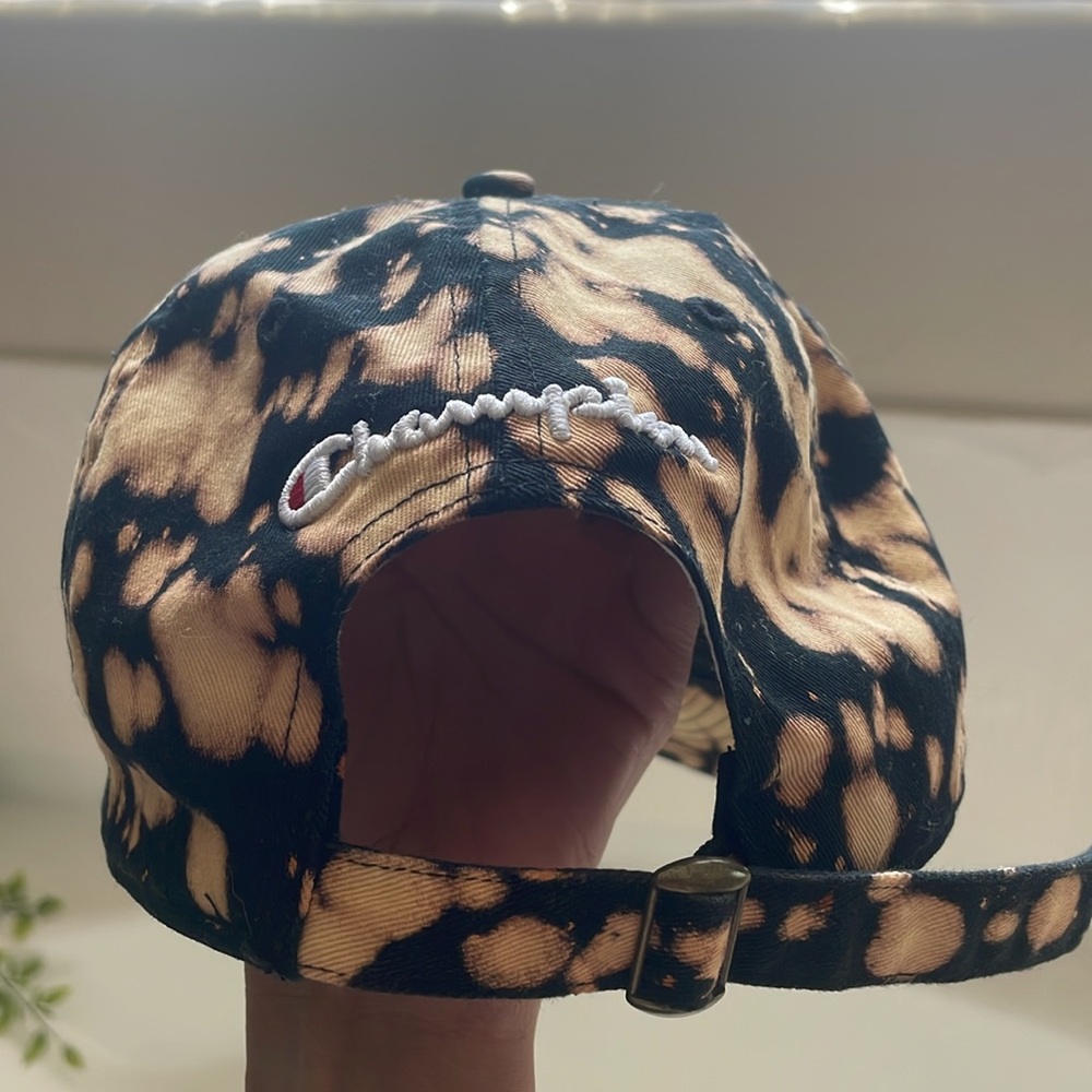 Bleached Hat Made By Me! View 2